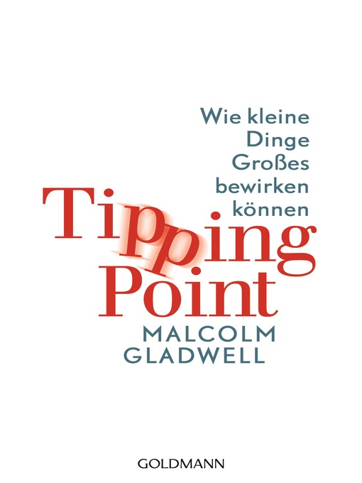 Title details for Tipping Point by Malcolm Gladwell - Available